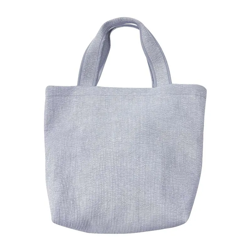 Yoko Saito Nubi kit tote bag matelassé gris à poche
