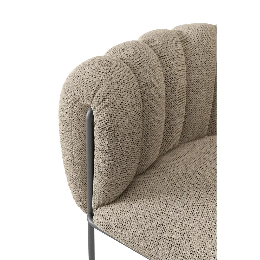 Elastron Artico tissu chenille au mètre carreaux