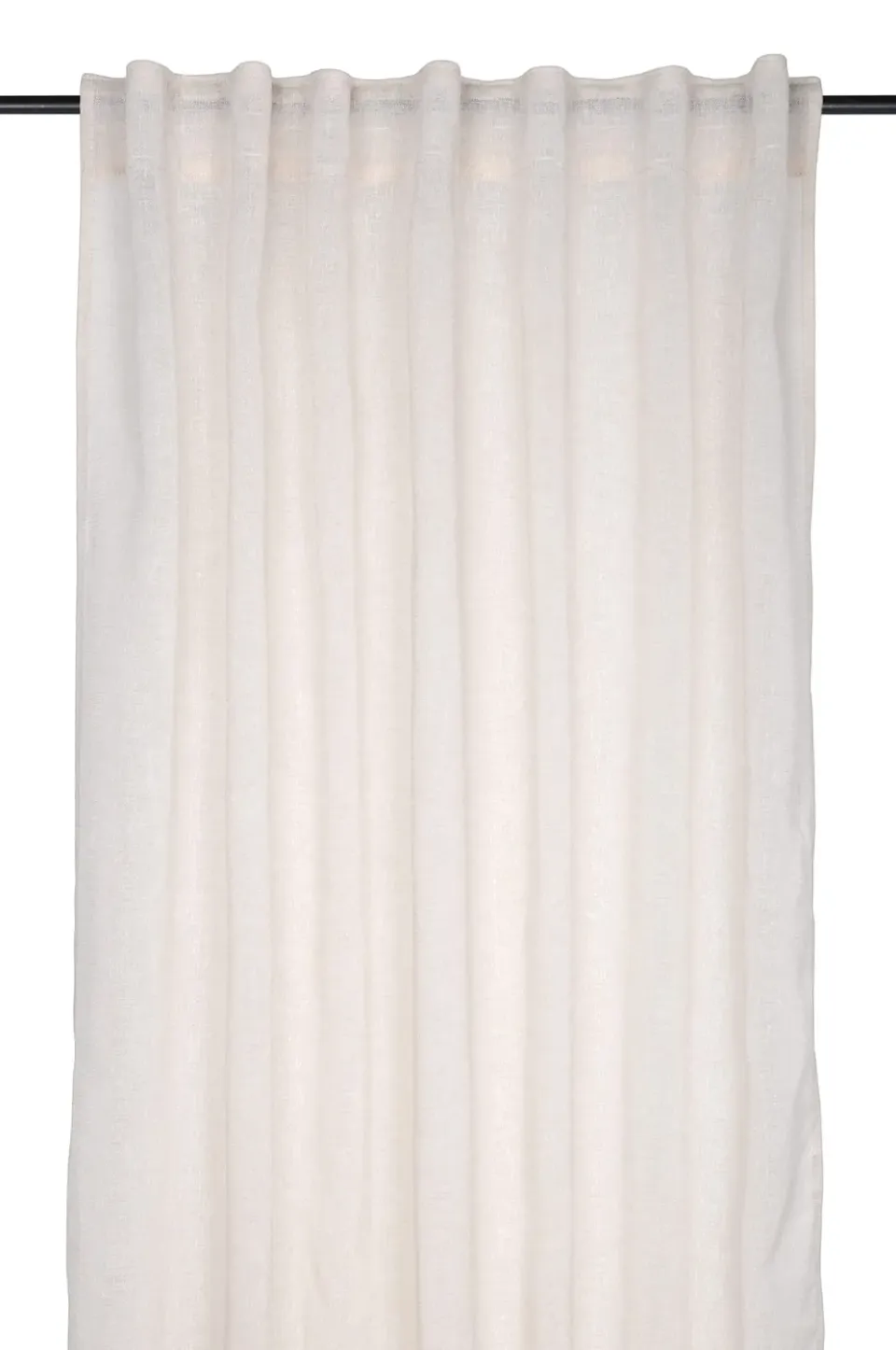 Stof Madrid voile 140x260 naturel 1 panneau polyester