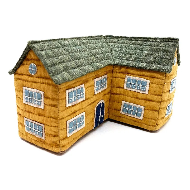 Yoko Saito 3D School kit patchwork maison école 19 cm