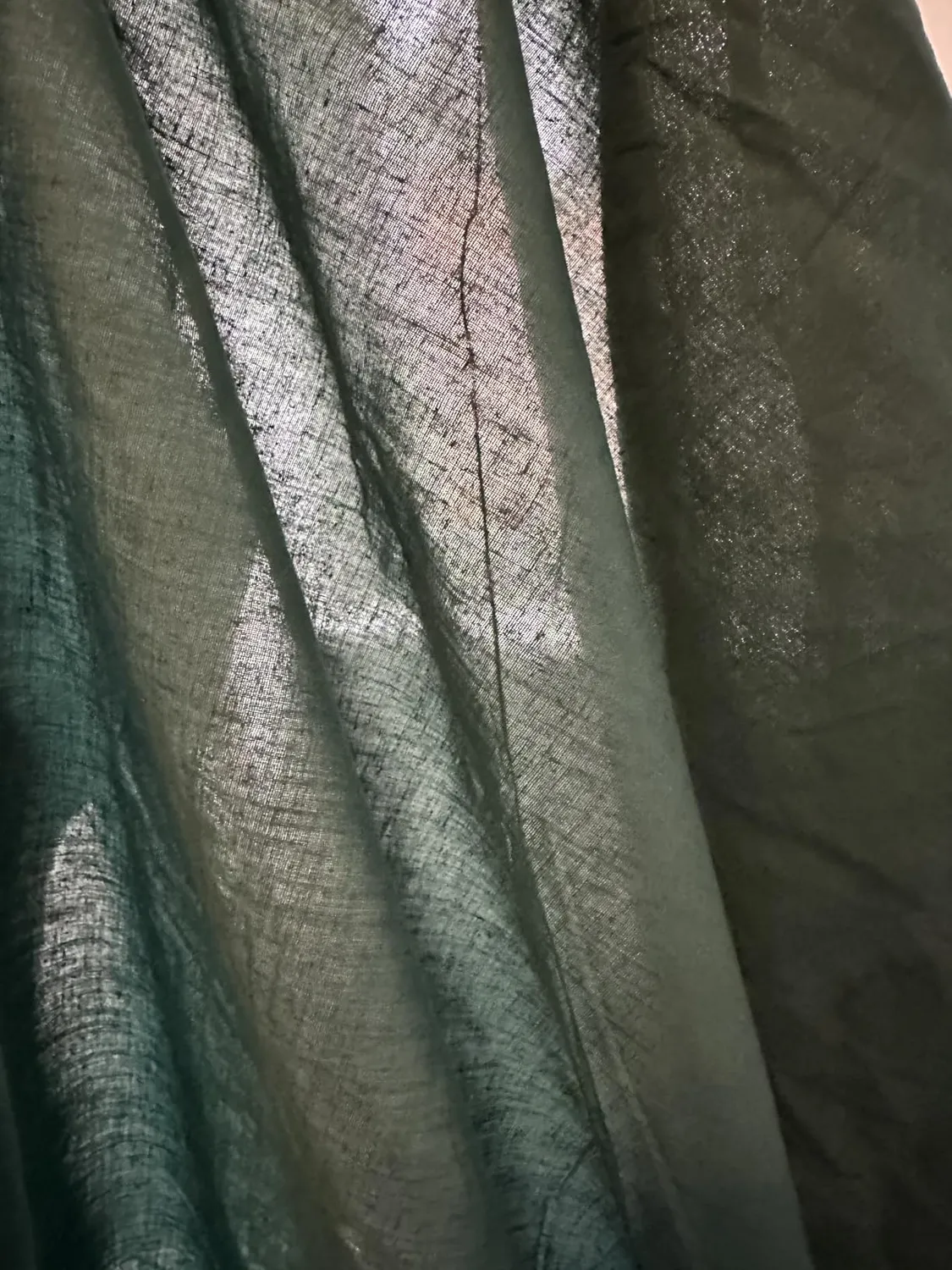 STOF Eden drap plat 240x300 cm eucalyptus 100% coton