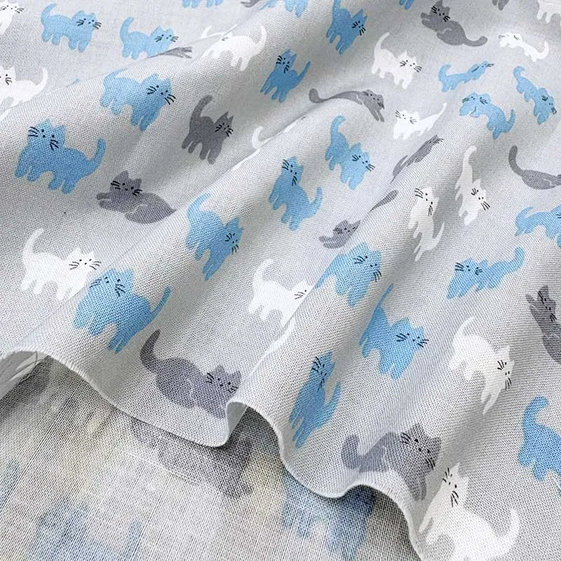 Yoko Saito 2026-03-A03 coupon tissu coton 45x35 cm donuts