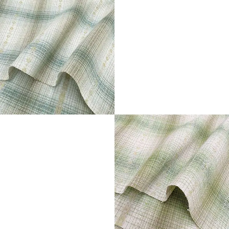 Yoko Saito web2604-A09 tissu coton carreaux bleu au mètre