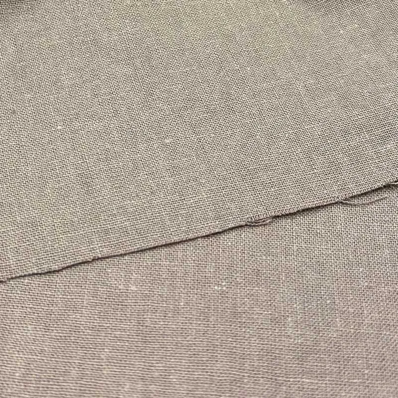 Yoko Saito 2026-03-A15 tissu lin uni au mètre coton