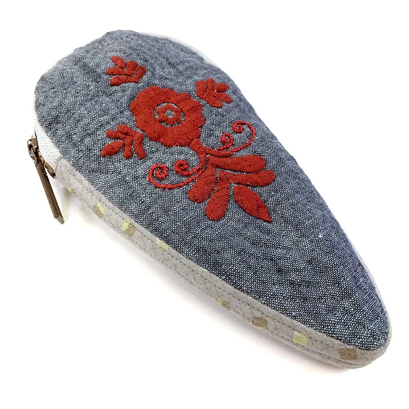 Yoko Saito Small Quilt Scissors Case kit étui ciseaux rouge