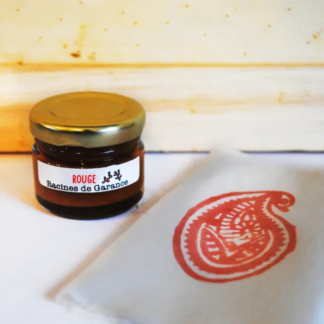 Tribu Indigo Rouge 30ml pâte teinture textile végétale