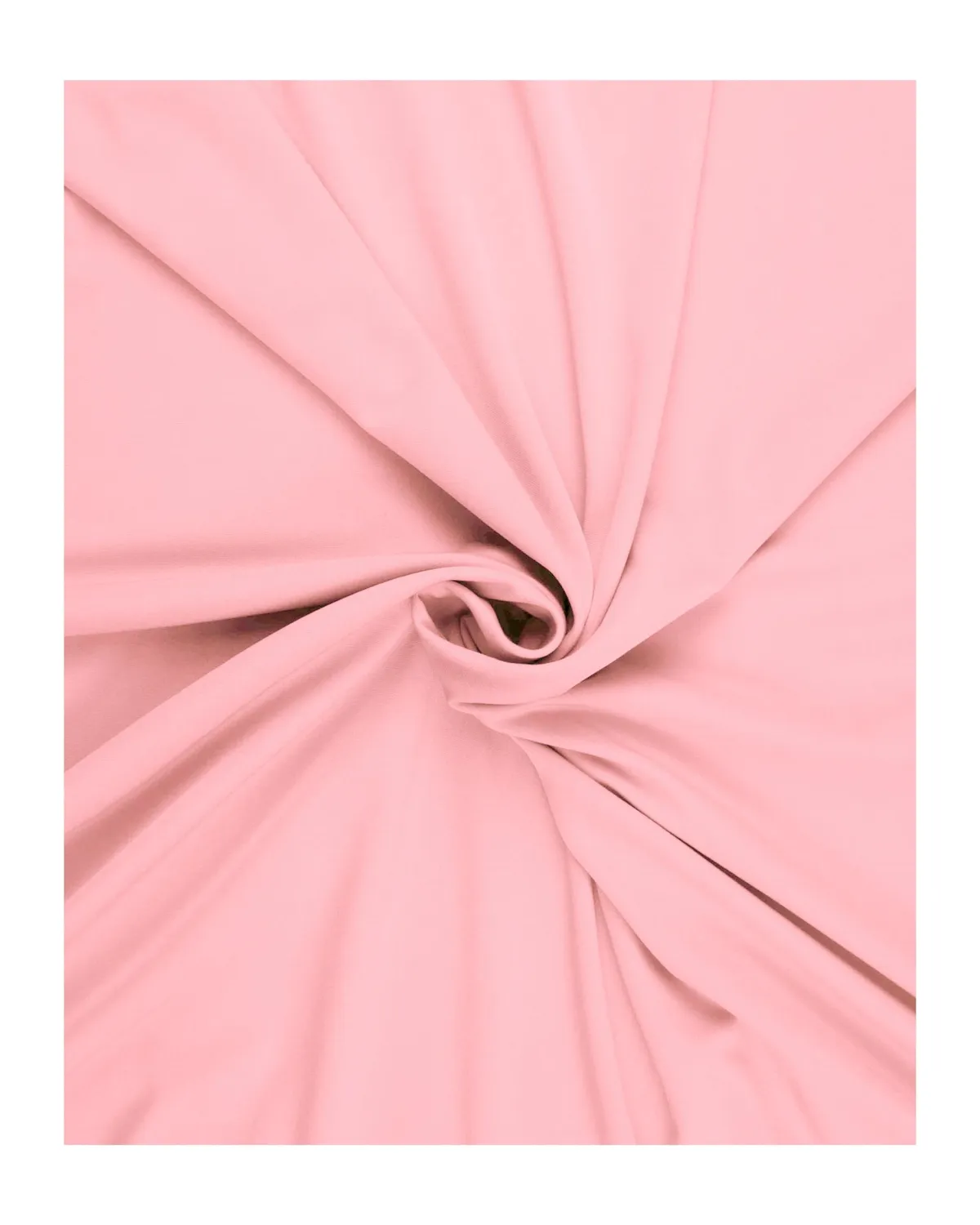 Tissushop Tissu Extensible Mat Blanc 1 Mètre Polyamide