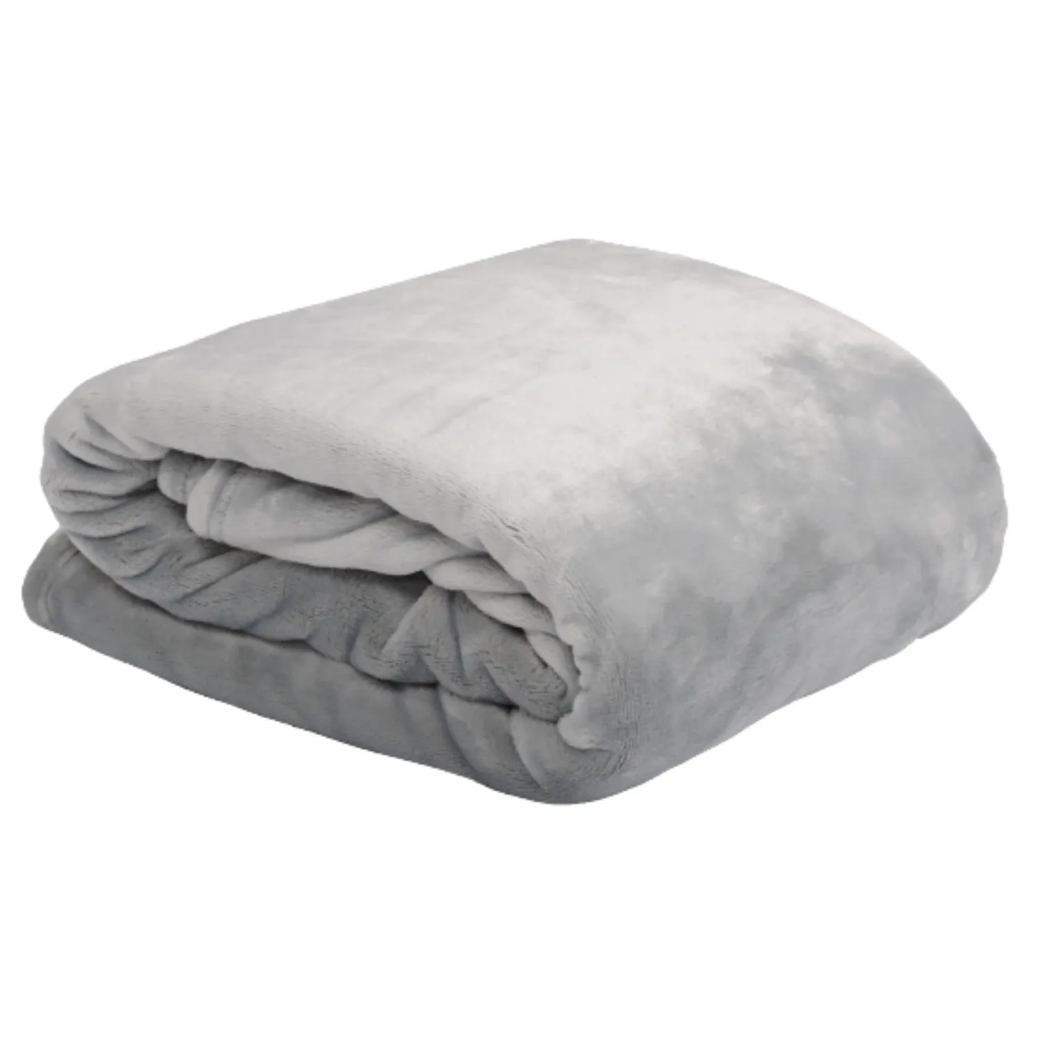 STOF Doudou plaid polaire blanc 130x160 cm chaud
