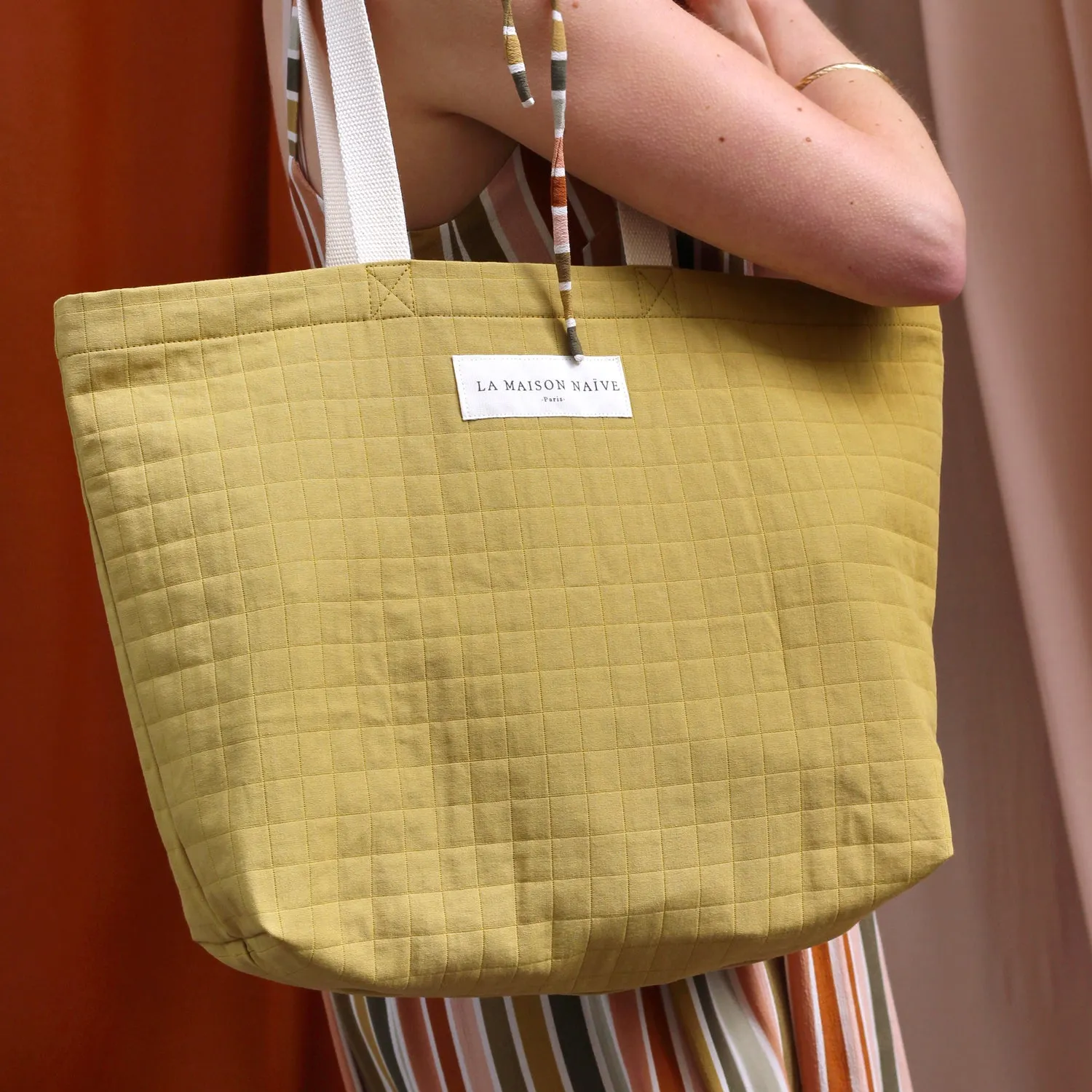 La Maison Naïve Atelier Débutant Sac Cabas cours couture 3h