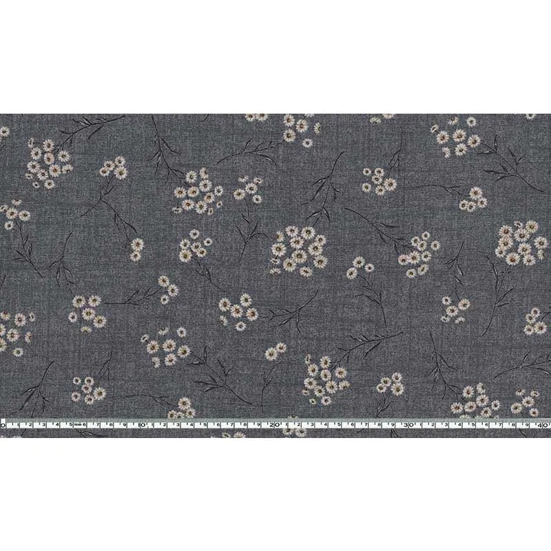 Yoko Saito Centenary 32 10746 tissu coton 33x35cm camomille