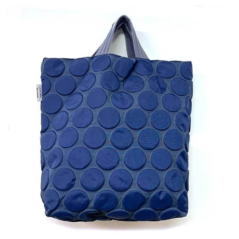 Yoko Saito kit tote bag B nylon à pois 44,5 cm