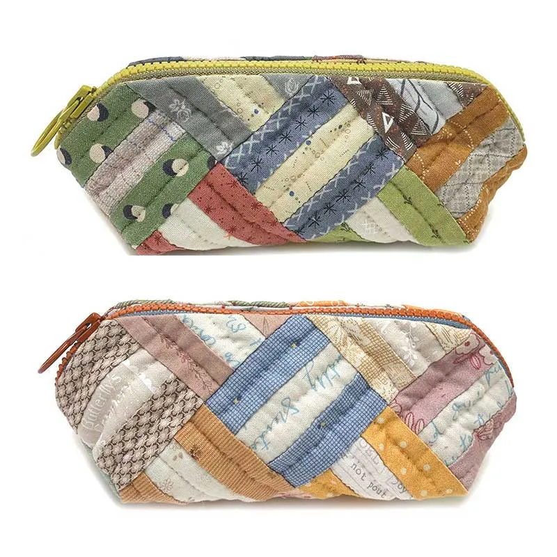 Yoko Saito Rail Fence kit 2 trousses patchwork 19 cm