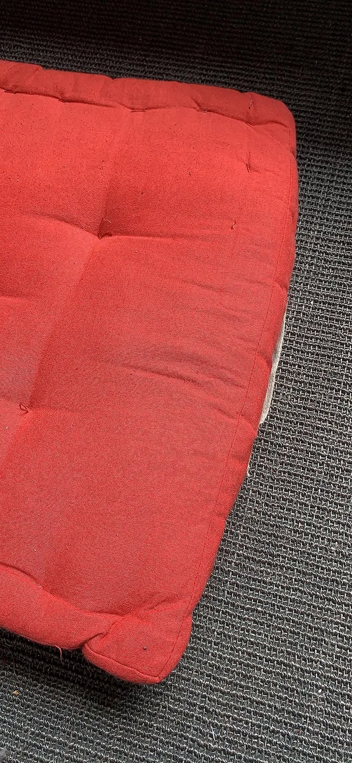 STOF Duo coussin de sol 45x45 gris matelassé