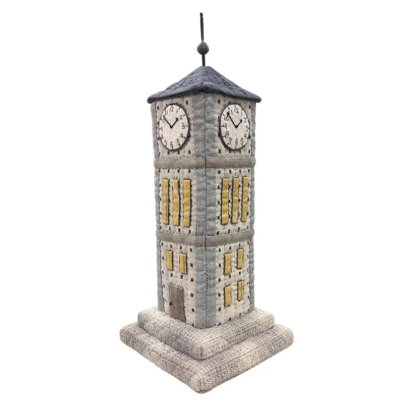 Yoko Saito Clock Tower kit maison 3D tissu 23 cm