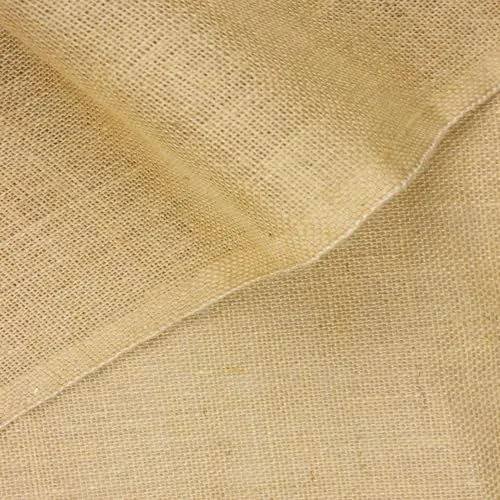 Tissushop CS330 toile de jute naturel 1 mètre 150 cm
