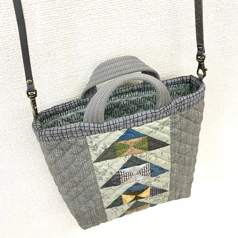 Yoko Saito Triangle Shoulder Bag kit sac triangle 20 cm