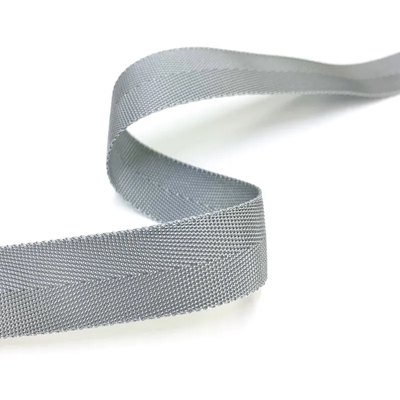 Yoko Saito A1-20 sangle chevron 2cm gris #18 au 10cm