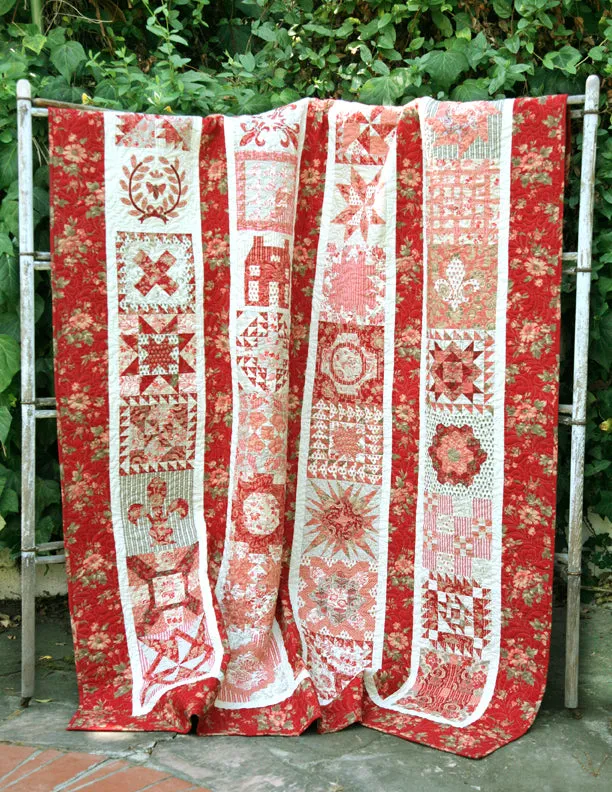 French General Atelier de France patron sampler 59x76"