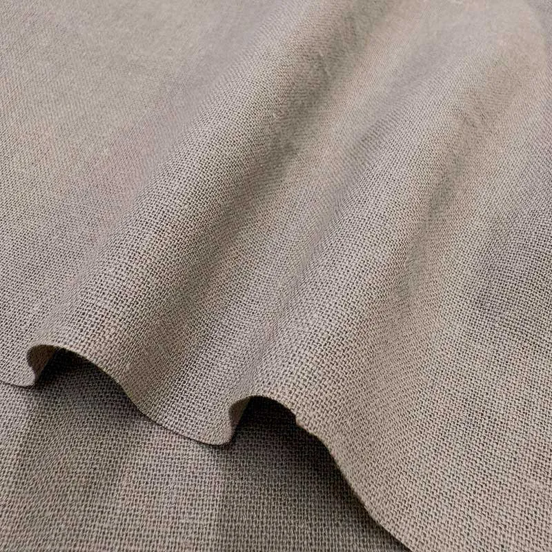 Yoko Saito 2026-03-A15 tissu lin uni au mètre coton