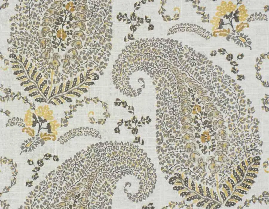 French General Santerre tissu ameublement lin 137 cm au mètre