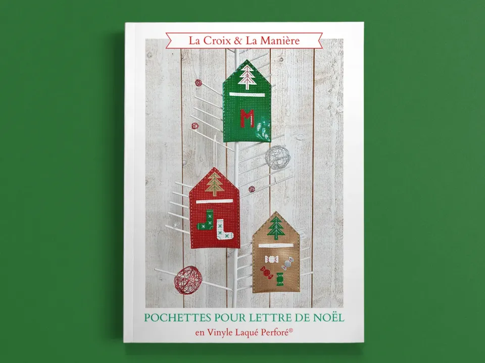 La Croix et La Manière livret Pochettes lettre de Noël patron