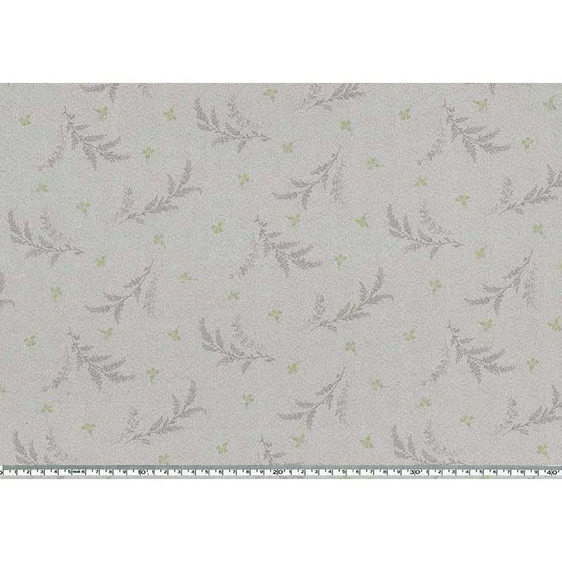 Yoko Saito 2026-05-A11 tissu patchwork coton fleurs vertes