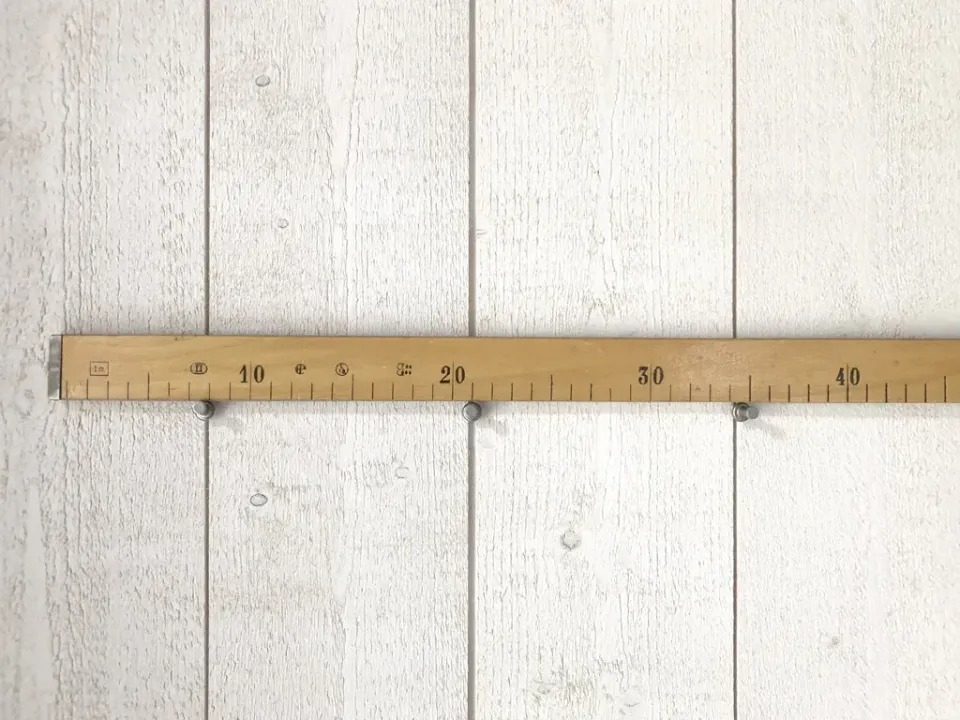 La Croix et La Manière Règle mètre bois gradué 1 m couture