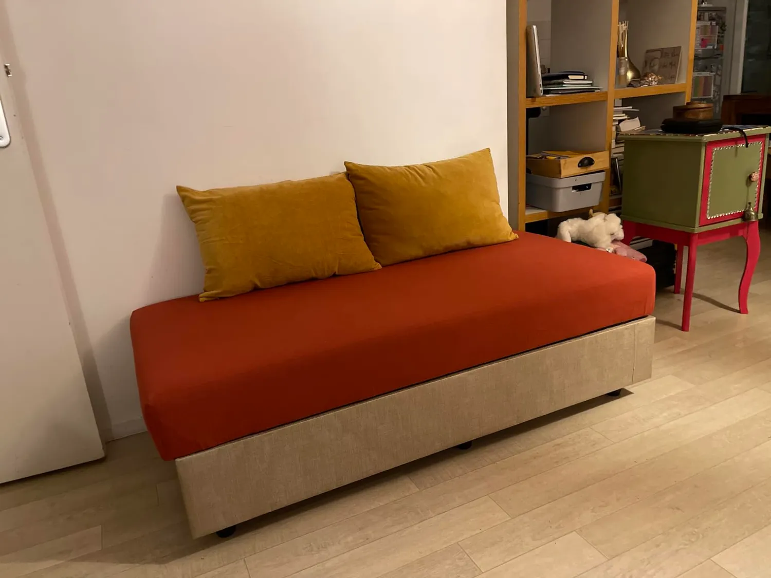Stof Duo rideau 135x240 cm terracotta coton