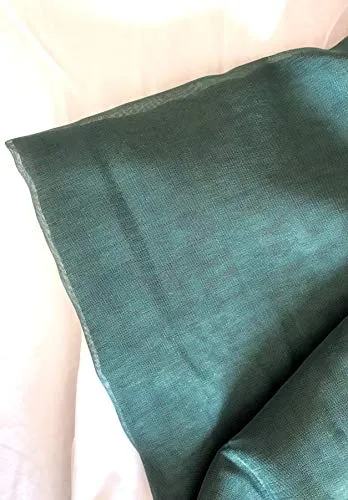 Stof Monna voilage à oeillets eucalyptus 135x260 filtrant