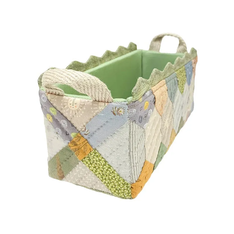 Yoko Saito Fabric Box kit boite tissu 21 cm hexagones