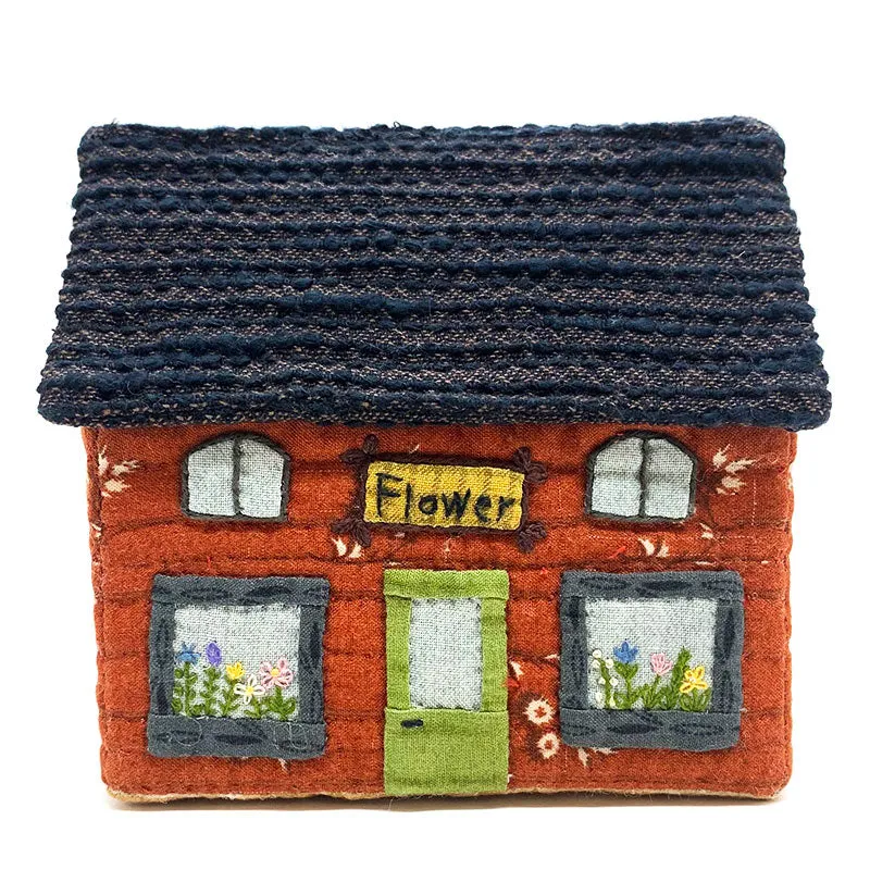 Yoko Saito Flower Shop maison 3D kit patchwork 13 cm