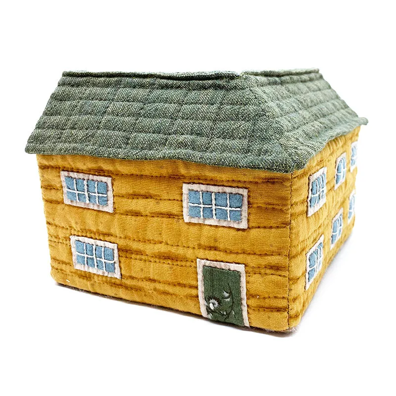 Yoko Saito 3D School kit patchwork maison école 19 cm