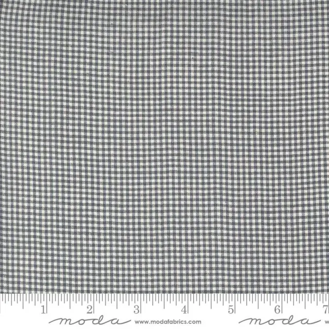 French General Woven Ginghams 12223 25 tissu vichy indigo au mètre