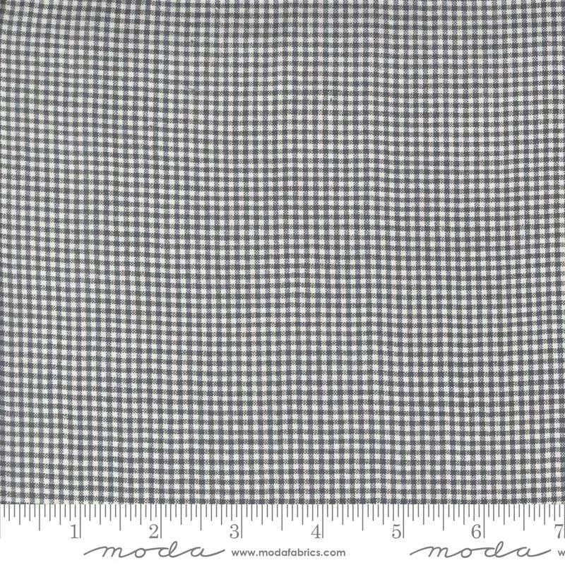 French General Woven Ginghams 12223 25 tissu vichy indigo au mètre