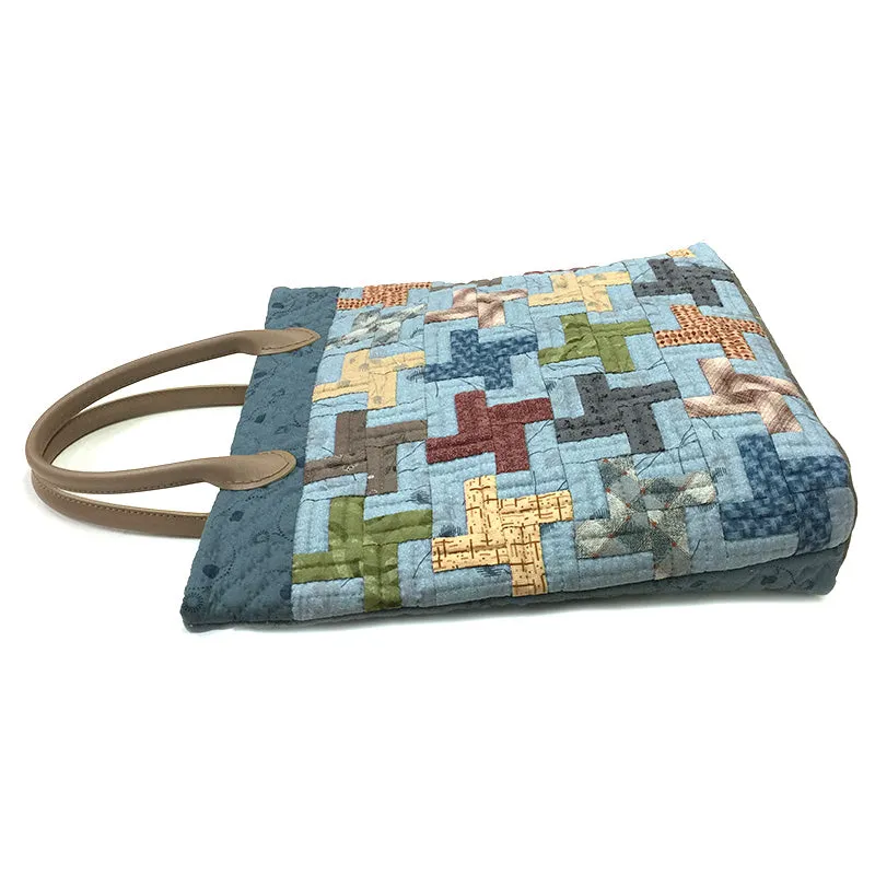 Yoko Saito Windmill Tote Bag kit sac cuir 33x35 cm