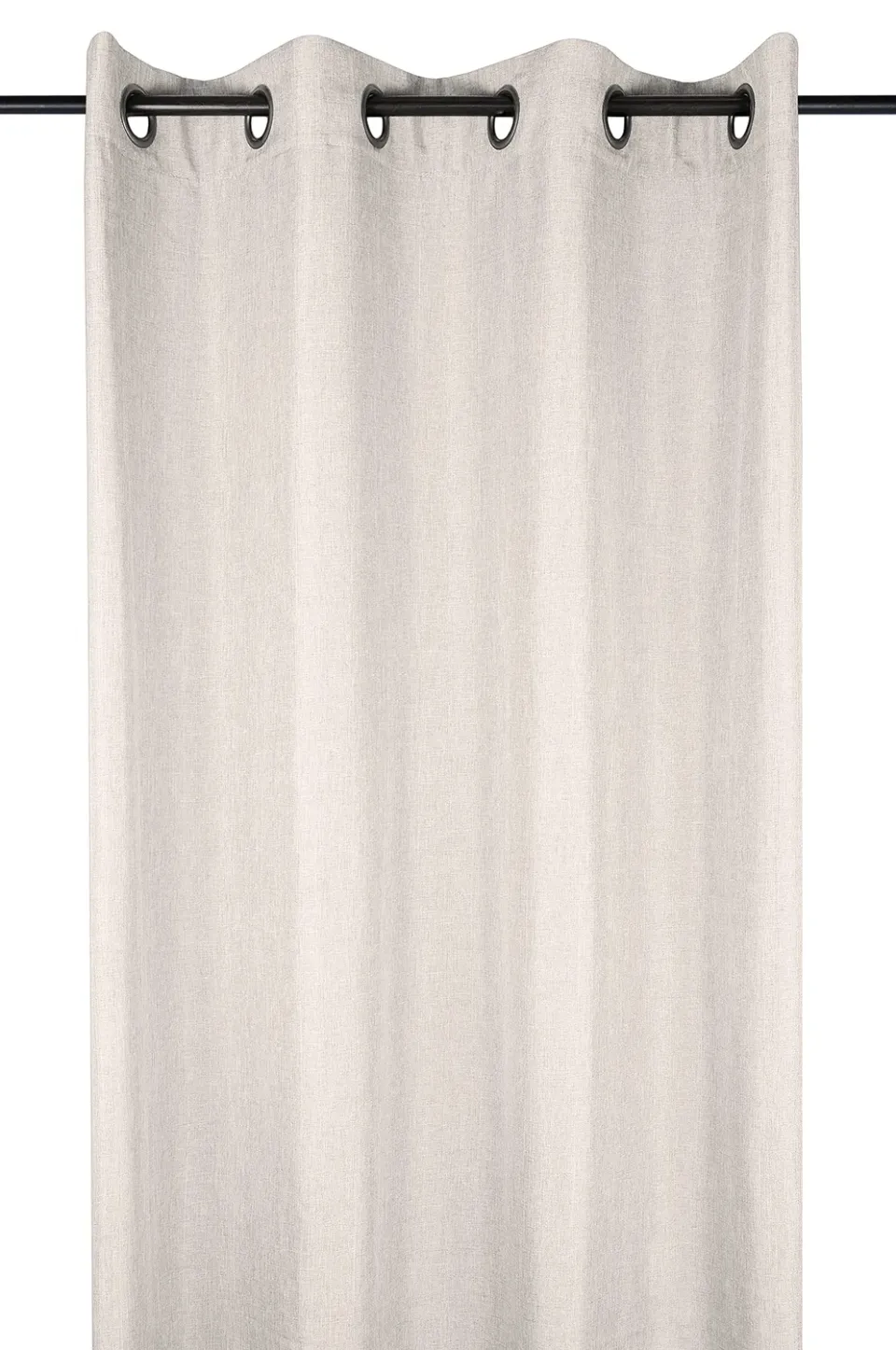 STOF rideau à oeillets 140x260 lin polyester