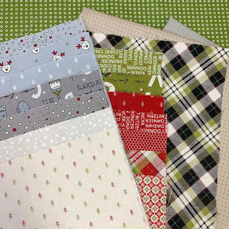 Yoko Saito mini tapisserie kit patchwork Noël 40x48 cm