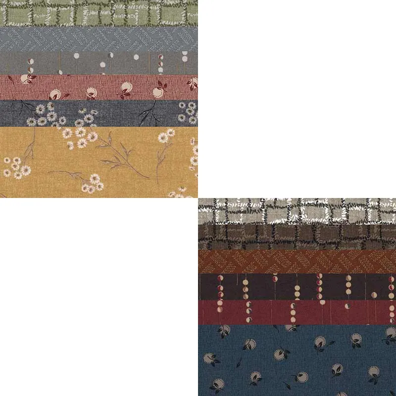 Yoko Saito Centenary 32 set 6 coupons tissu coton assortis