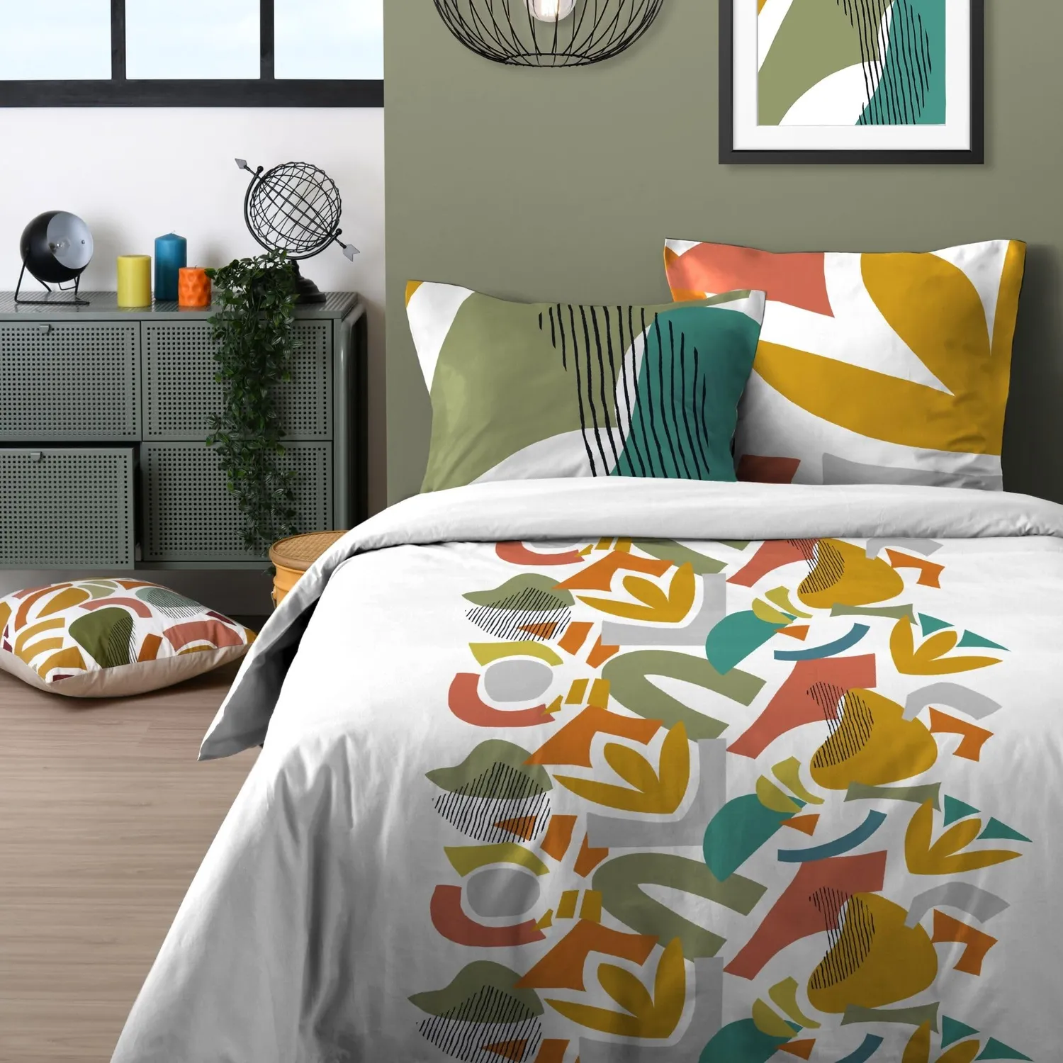 STOF Varisco parure housse couette 240x220 multicolore