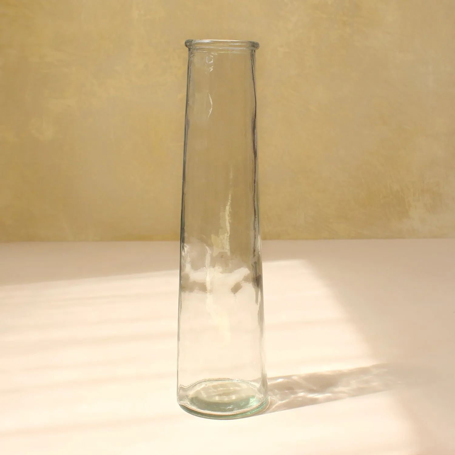La Maison Naïve Vase Vintage grand vase verre recyclé vert d'eau