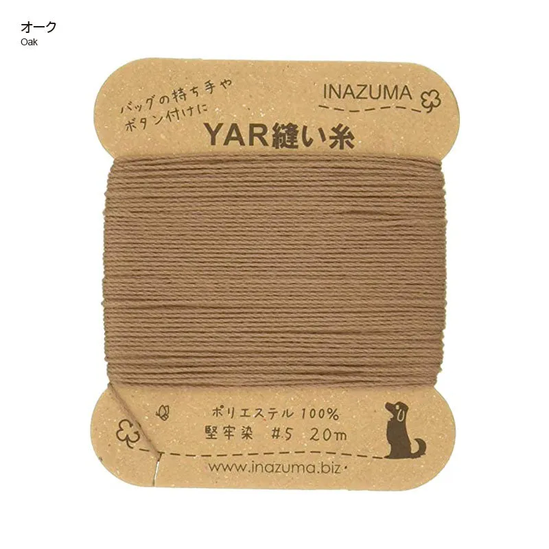 Yoko Saito dm2109 fil à coudre anses noir polyester