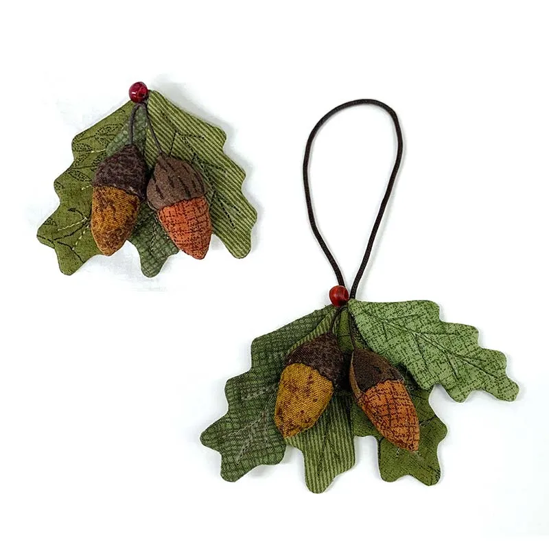 Yoko Saito Acorn kit couture breloques glands automne