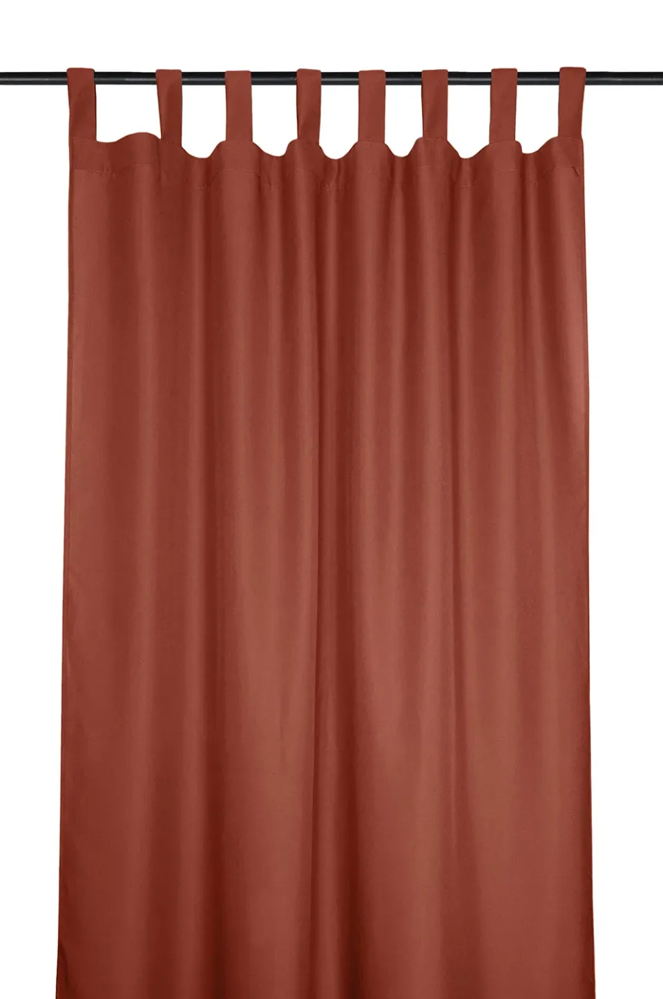 STOF Nelson rideau 135x260 cm terracotta polyester