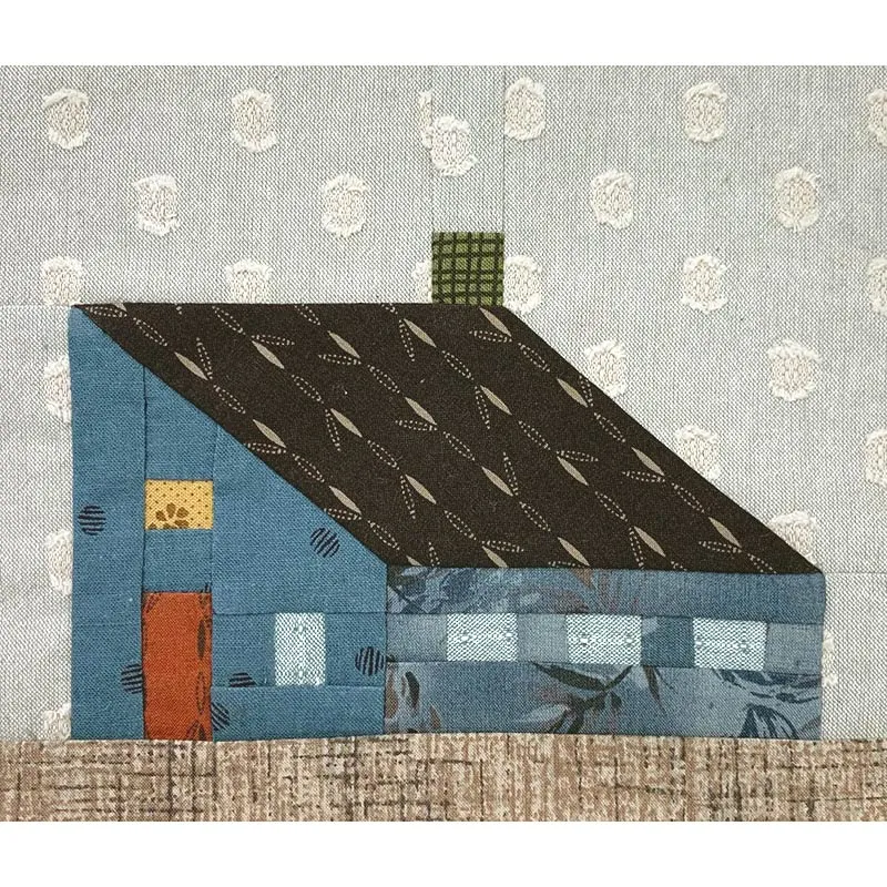 Yoko Saito Build A Town Factory kit patchwork maison