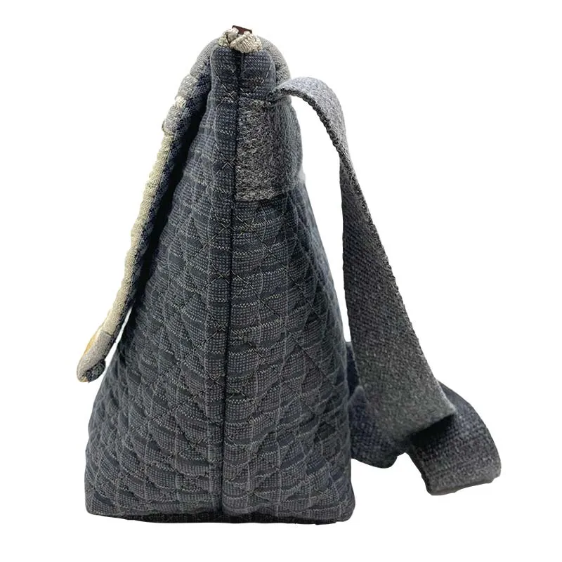 Yoko Saito Sac Oiseau kit sac bandoulière appliqué