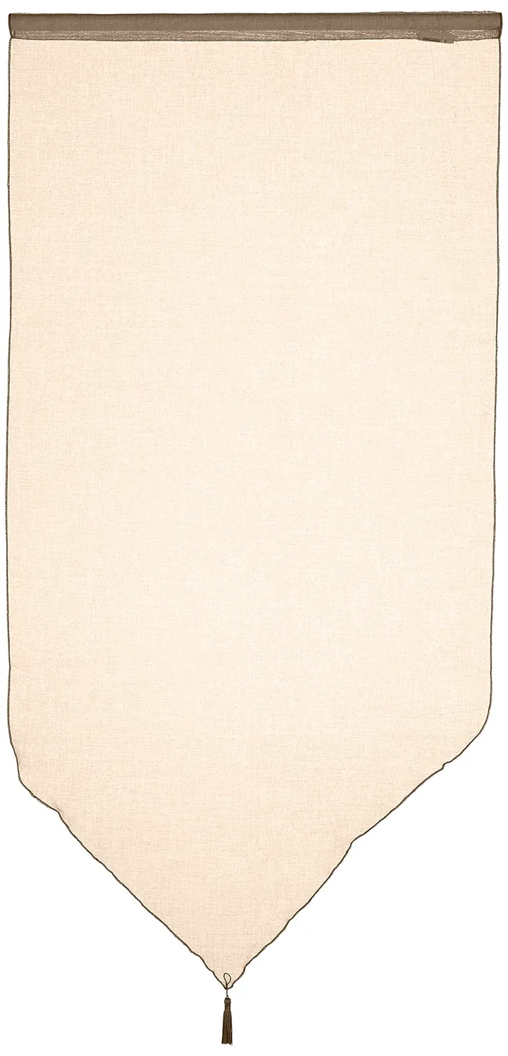 STOF Lovely Casa Monna brise-bise jaune 60x90 cm voilage