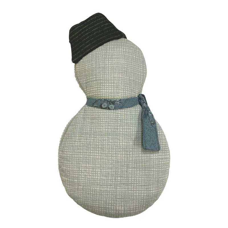 Yoko Saito Snow Man Pouch kit couture pochette bonhomme neige