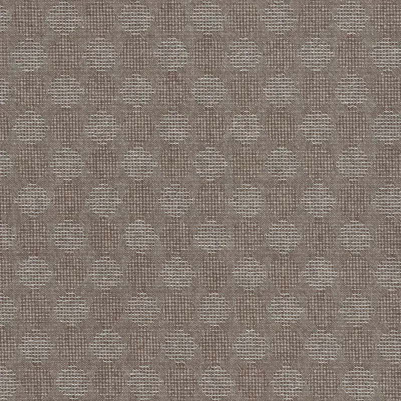 Yoko Saito 2026-04-A12 tissu coton marron pois au mètre