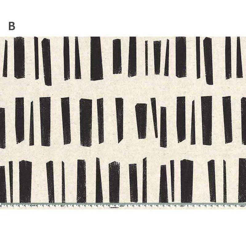 Yoko Saito 10629-A tissu lin coton au mètre