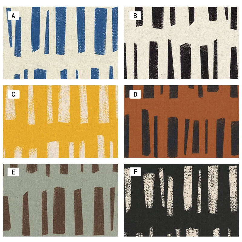 Yoko Saito 10629-A tissu lin coton au mètre